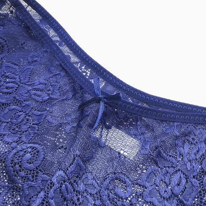 Sexy Low-Rise Lace Panties 5 PCS/SET Women Floral Underwear M-XL Girls Underpants Ladies Lingerie 89428