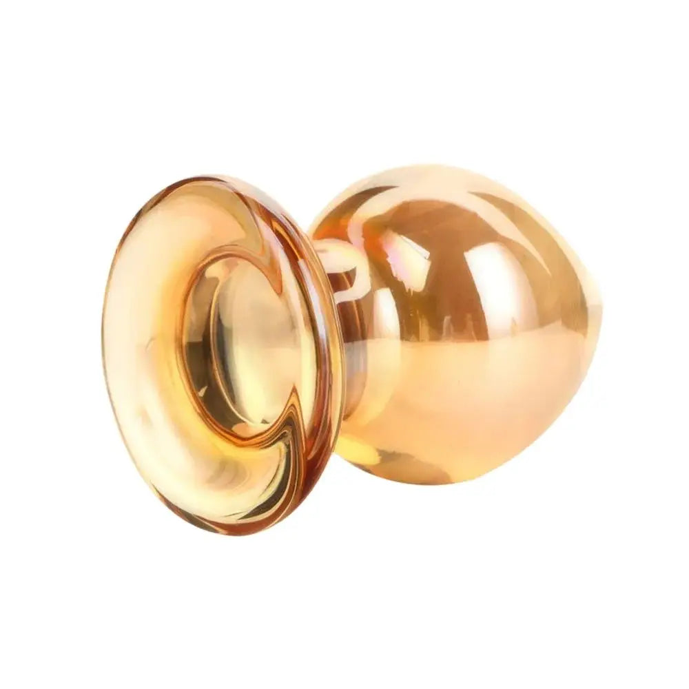 Sleek Glass Plug For Stimulation