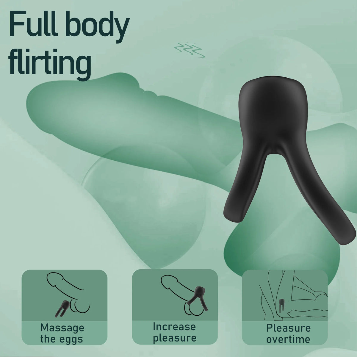 Single ring male charging lock precision ring physical silicone USK-C24 double silicone ring adult Vibrators sexo para hombre