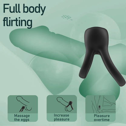 Single ring male charging lock precision ring physical silicone USK-C24 double silicone ring adult Vibrators sexo para hombre