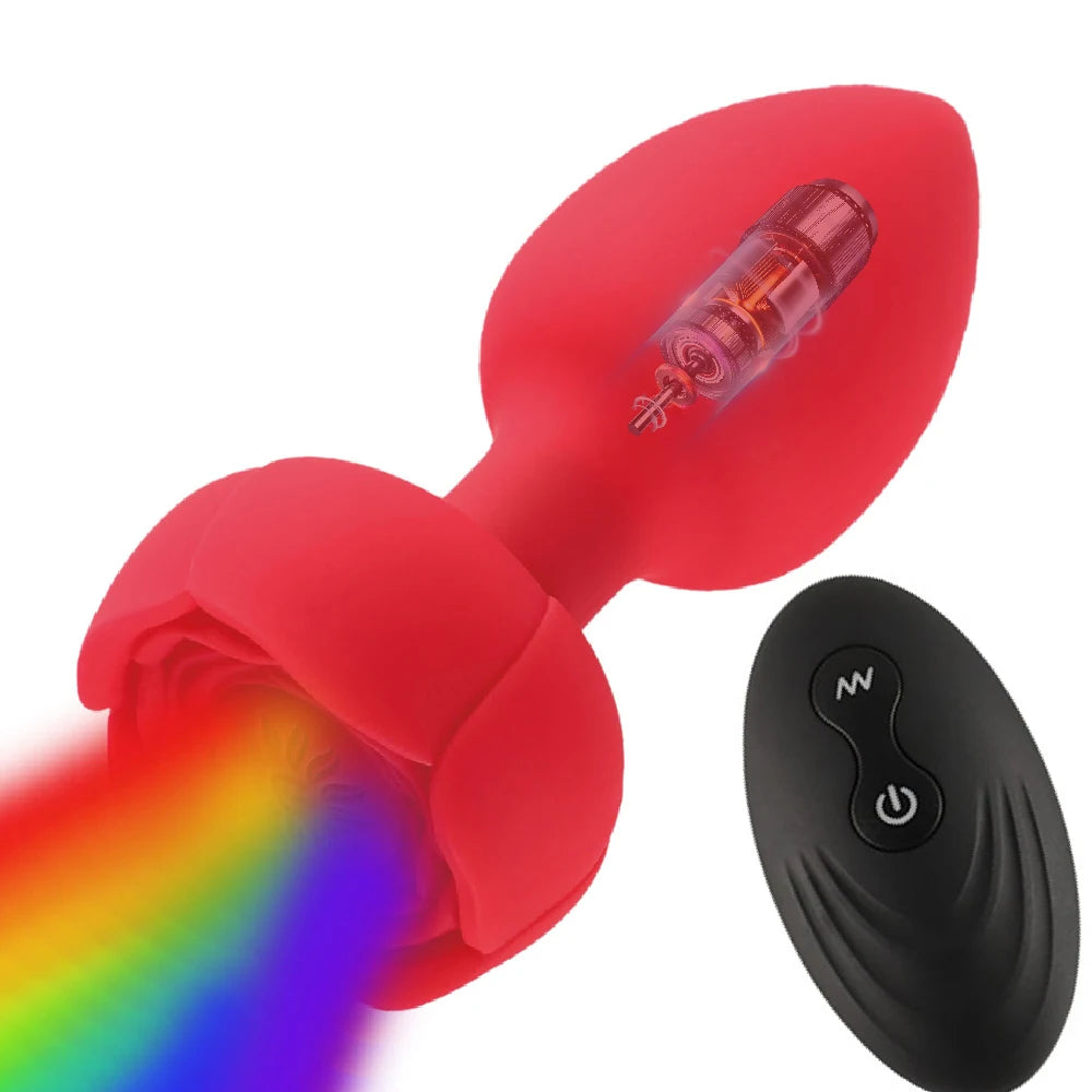 Remote-Control Silicone Plug Massager