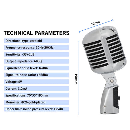 Classic Microphone for Podcasting