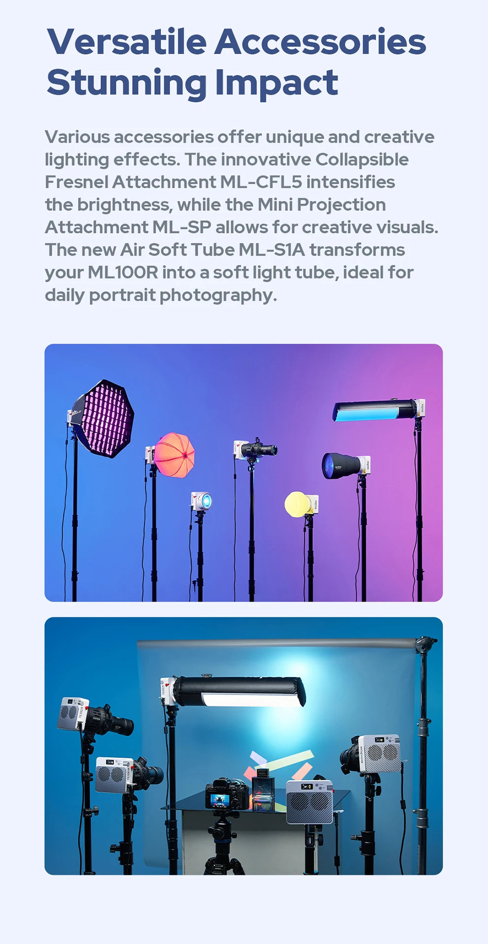 Professional Live streaming LED light