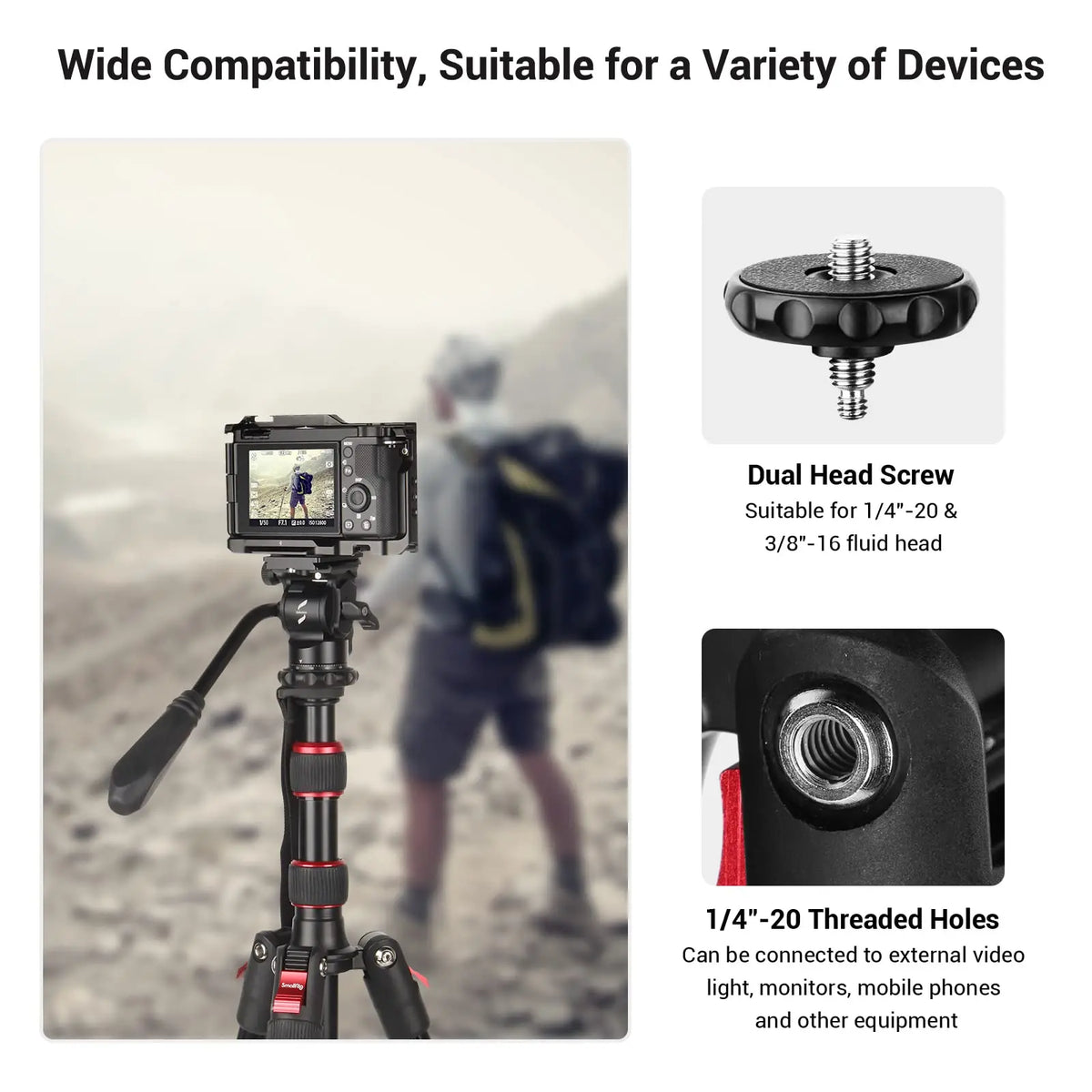 SmallRig Professional Tripod