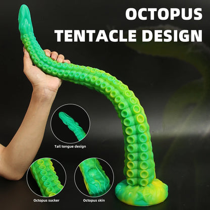 Tentacle Silicone Dildo — Octopus Fantasy S to XL