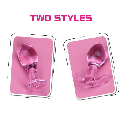 Stylish Style Crystal Glass Plug