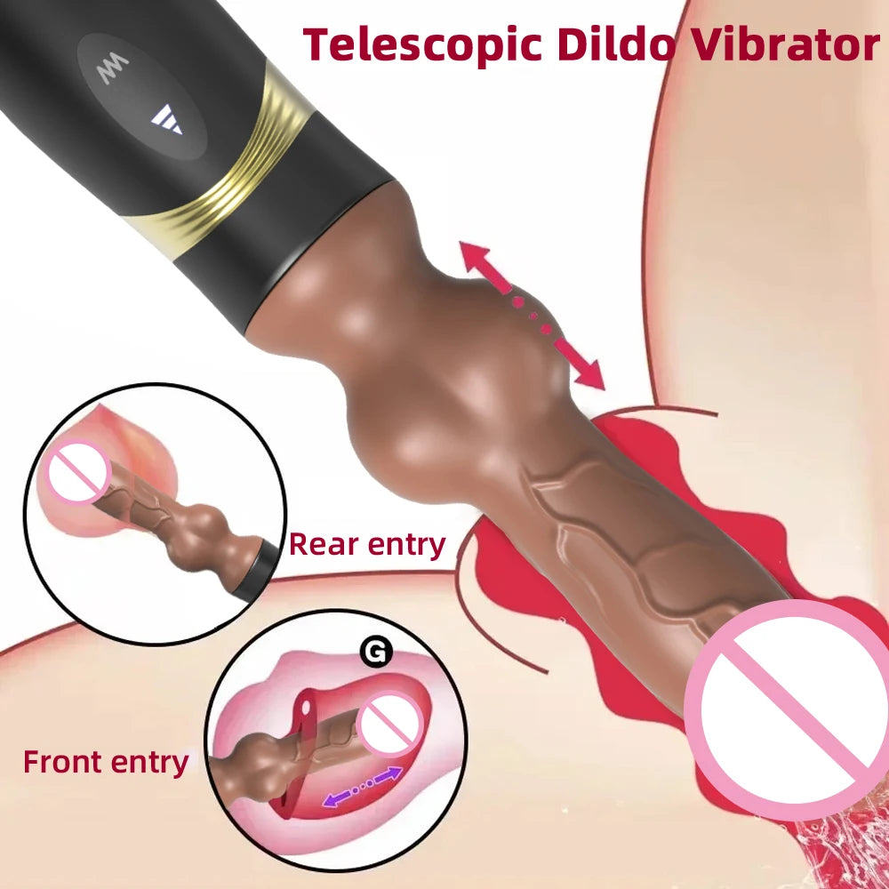 Automatic Hands-Free Thrusting Dildo