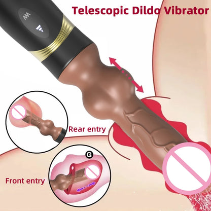Automatic Hands-Free Thrusting Dildo