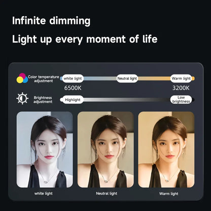 Remote-Control LED Video Lamp