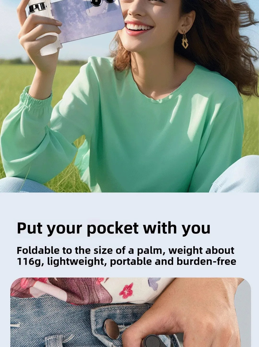Content Creator Pocket Tripod