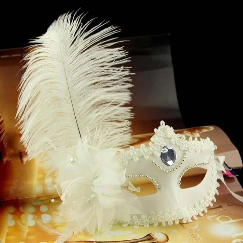 Princess Ball Handheld Mask