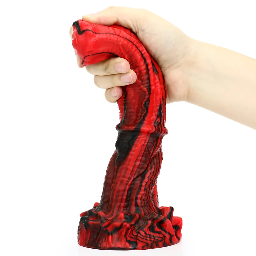 Large Soft Fantasy Silicone Dildo – 9.6 Inch