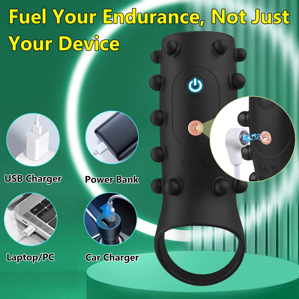 Vibrating Penis Sleeve Ring
