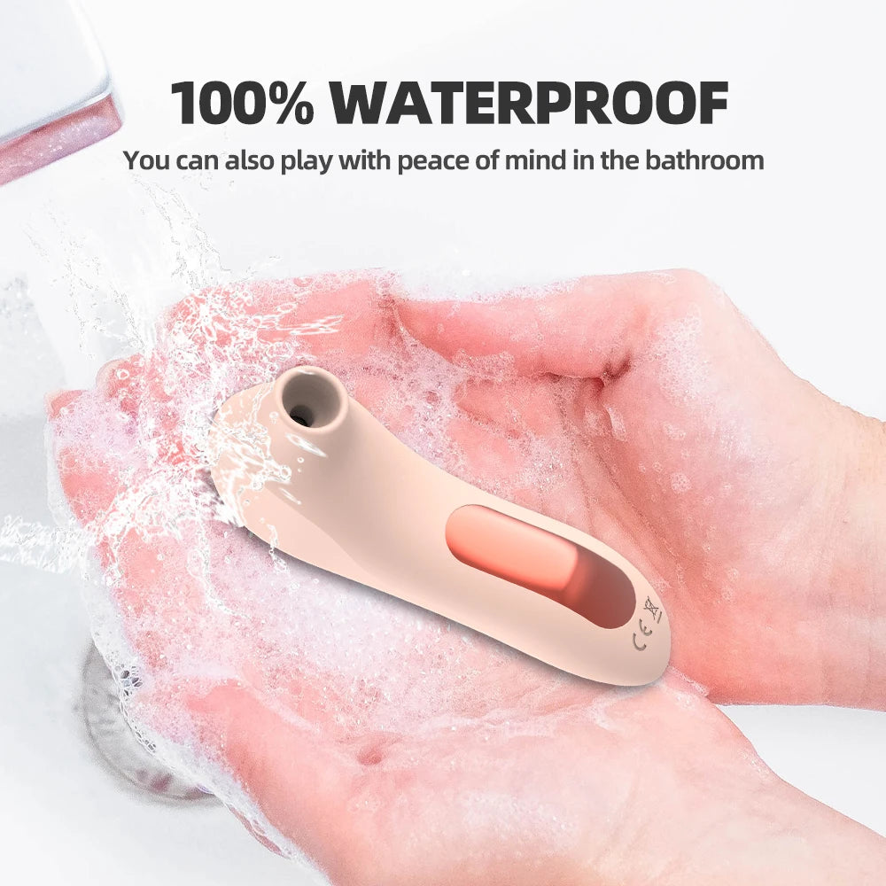 Mini Suction Vibrator — 7-Mode Clitoral and Nipple