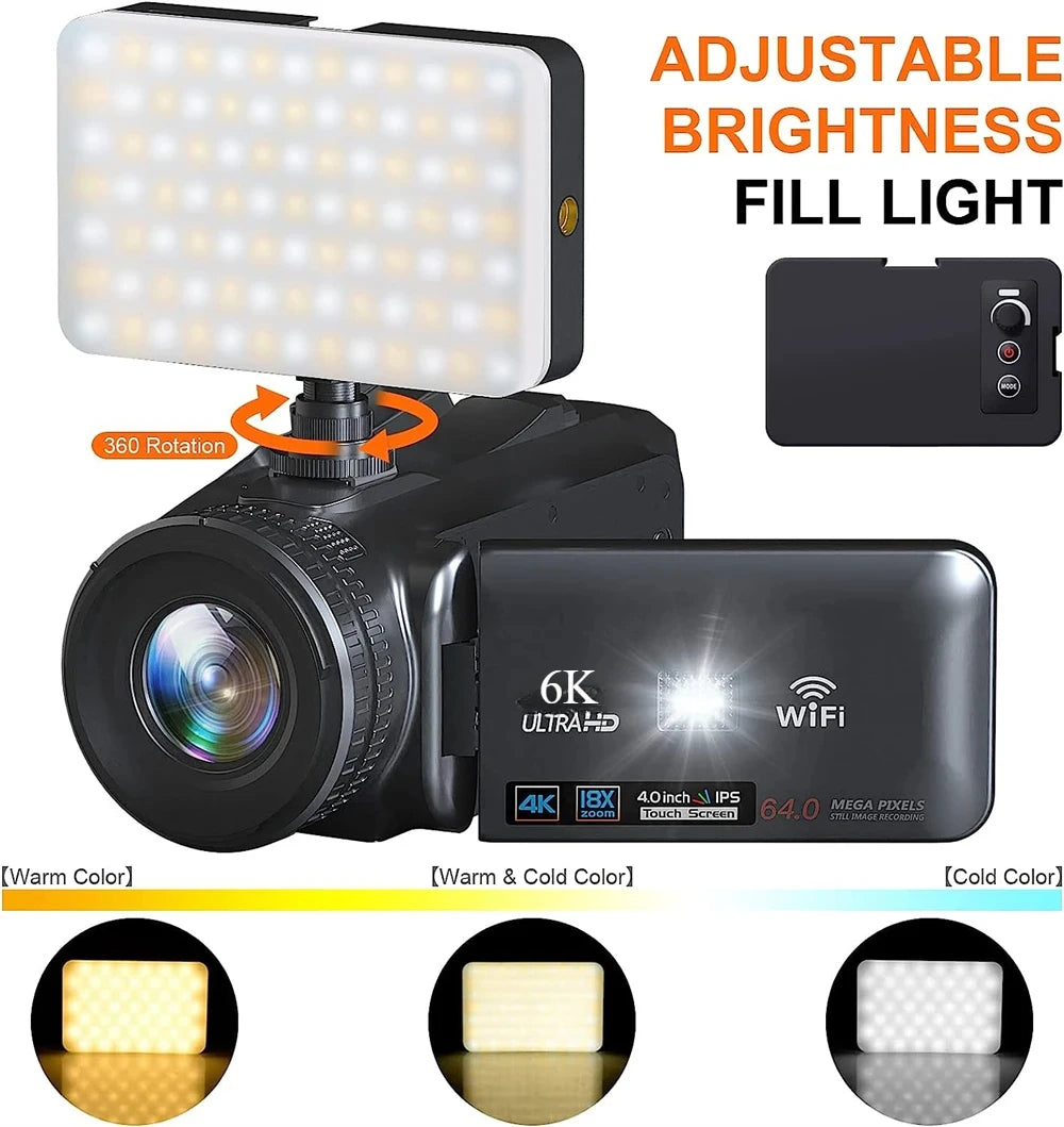 Ultra HD 6K Camcorder