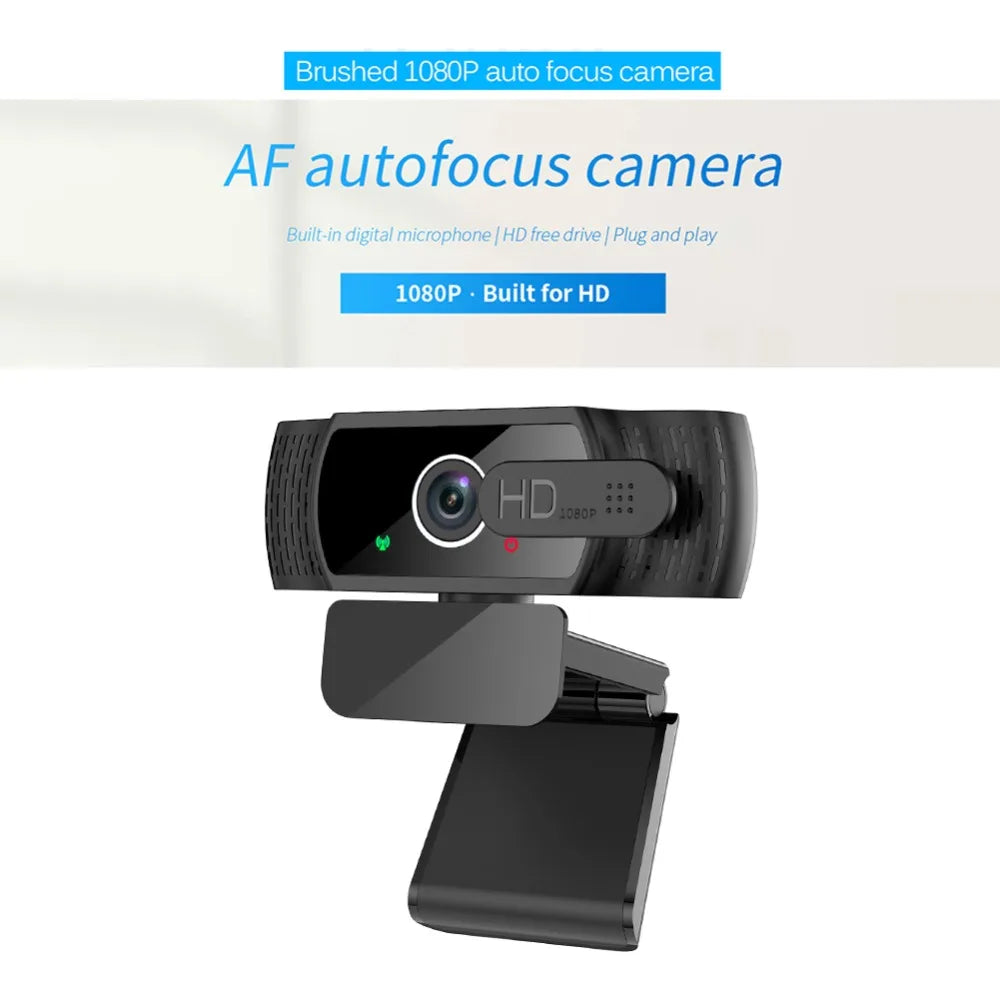 Full HD 360° Mic Webcam