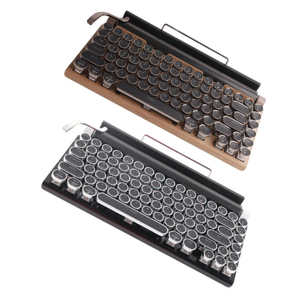 Ergonomic Wooden Keyboard