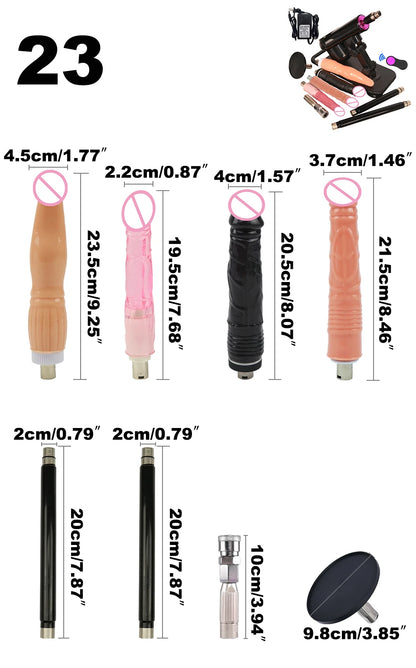 Wireless Remote Control Sex Machine Set