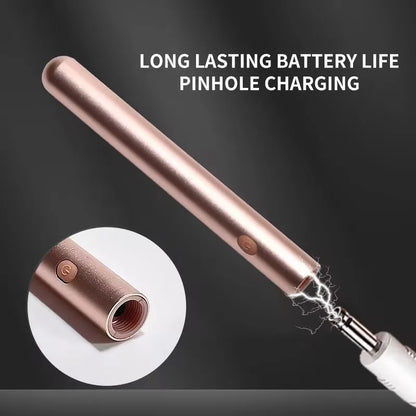 Portable Metal Love Bullet Vibrator Necklace with Chain Nipple G-spot Stimulator Anal Plug Waterproof Sex Toys for Adult Women