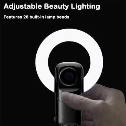 AI Autofocus 4K Webcam With Light