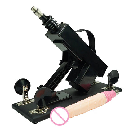 PINKZOOM Female Masturbation Machine Auto Scaling Sex Machine with Dildos Automatic Love Machines for Women
