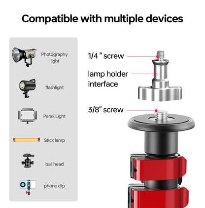Lightweight Aluminum Floor Stand