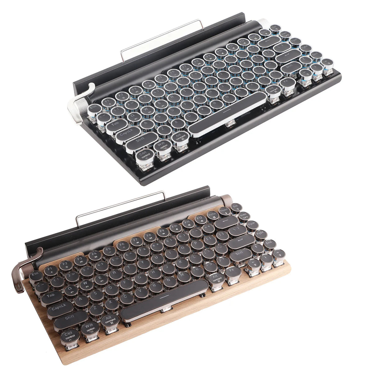 Ergonomic Wooden Keyboard