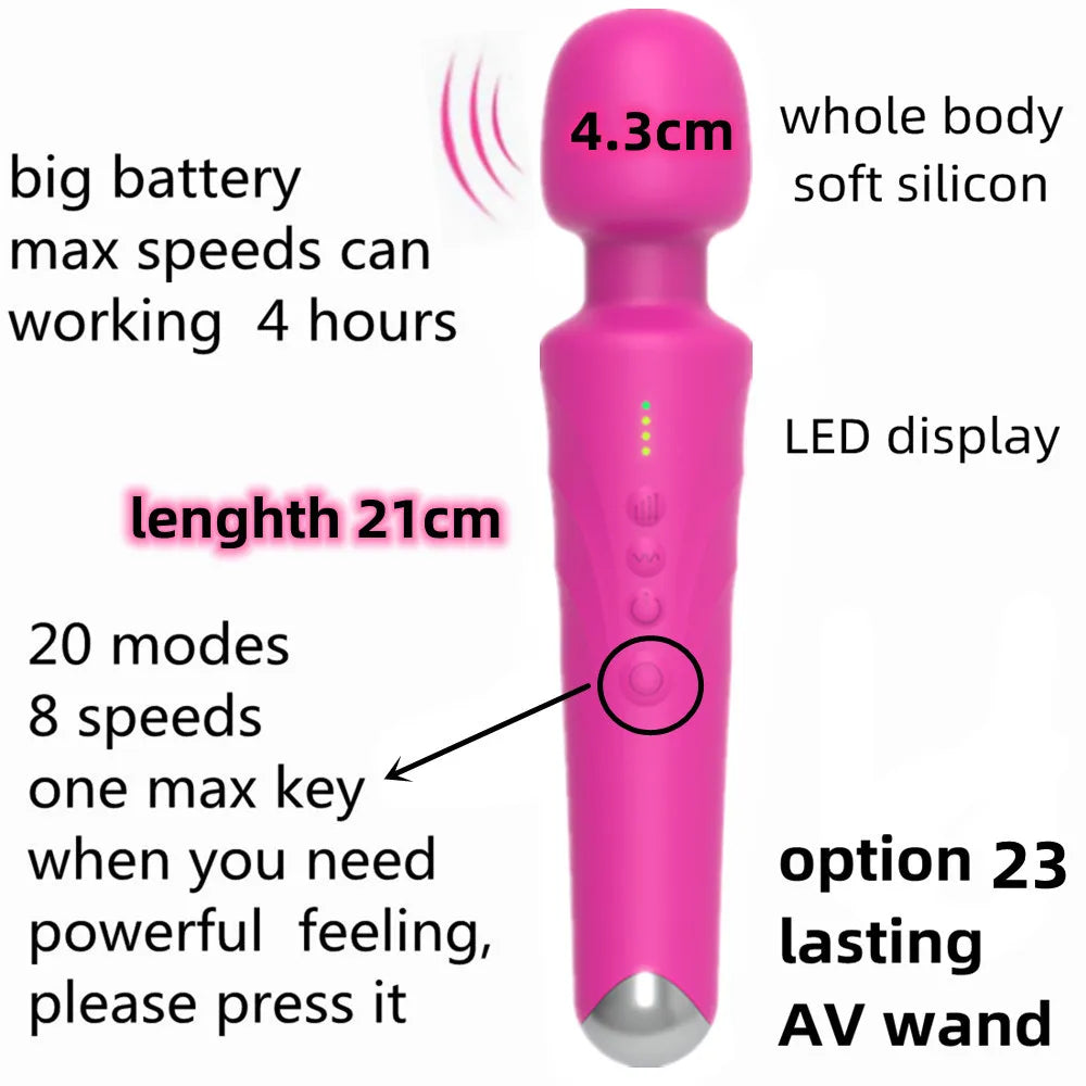 Hammer AV Magic Wand Vibrator