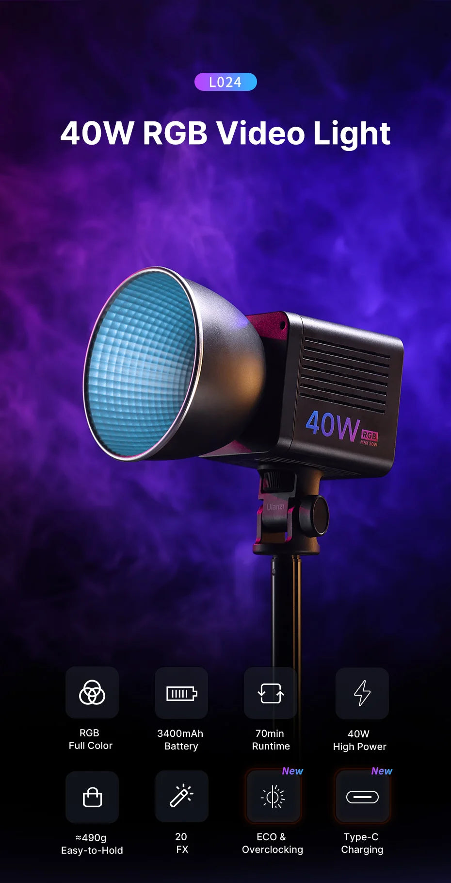Creators Strobe Lighting
