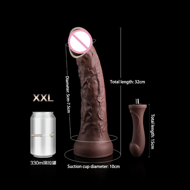 Super Long Easy-Grip Silicone Wand – S to XXL