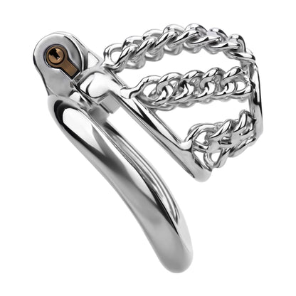 Binding Metal Chastity Cage