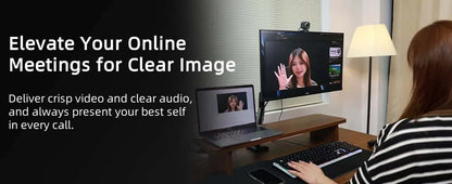 Camera with Dual Microphones & Autofocus