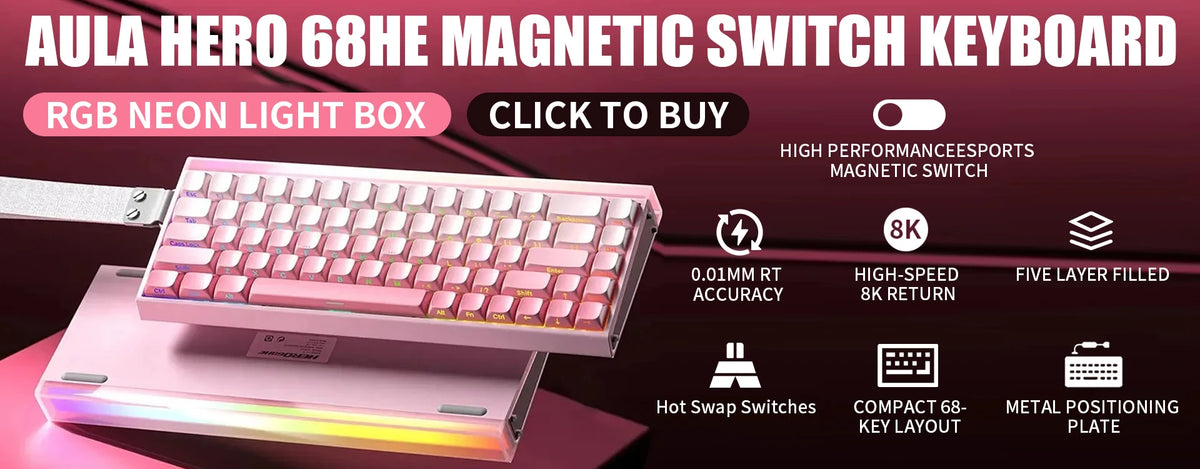 Hot-swap RGB keyboard