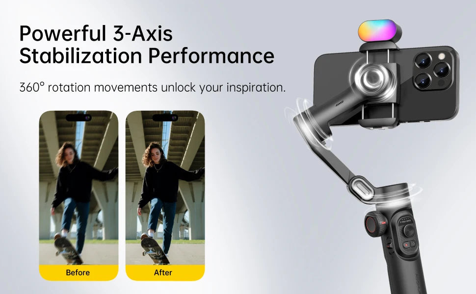 Smart XE Kit Gimbal Stabilizer for Streaming