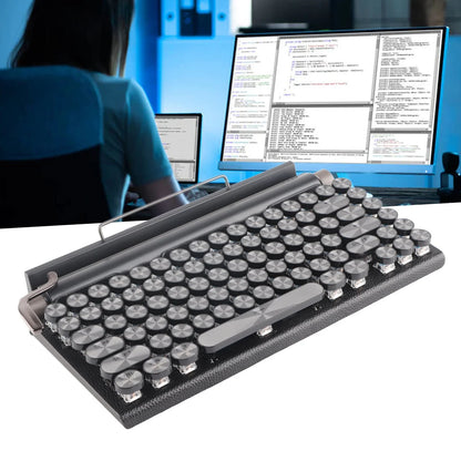 Ergonomic Wooden Keyboard