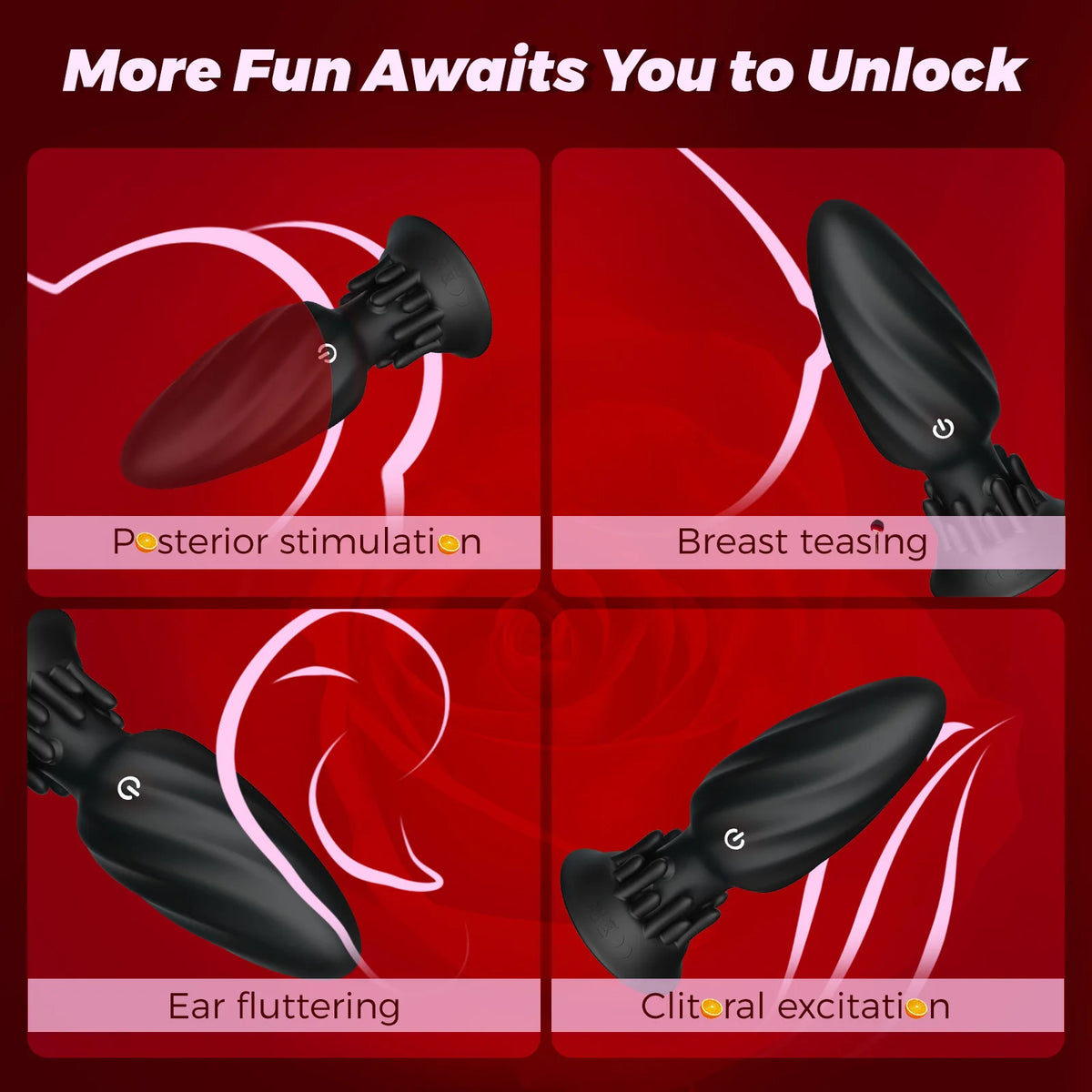 360° Prostate Vibrator — Wearable Remote or App Control