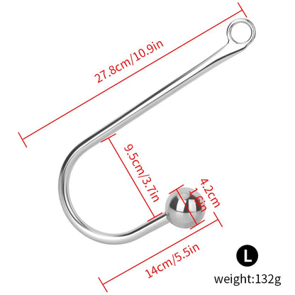 Premium Stainless Steel Anal Hook