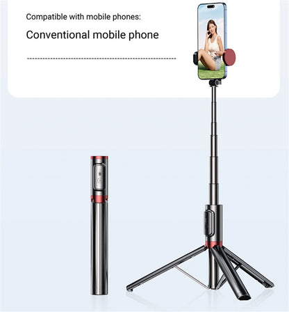 Foldable Selfie Stick With Tripod