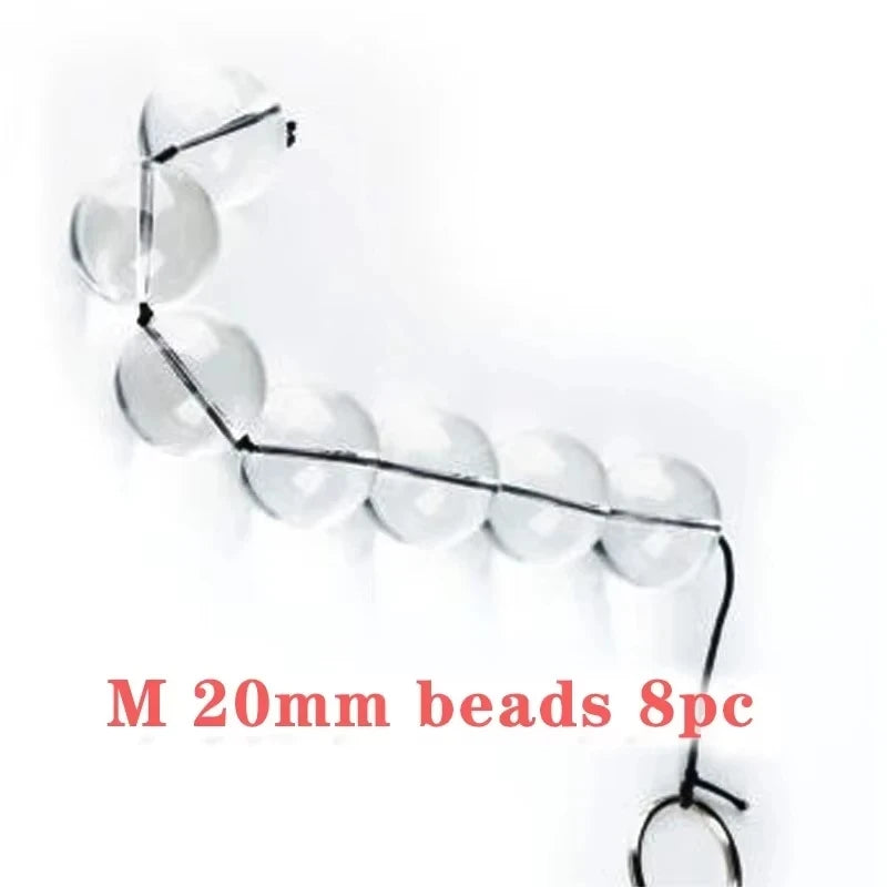 Glass Balls Plug Toy