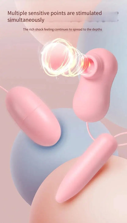 All in One Dual Stimulation Clit Massager Kit