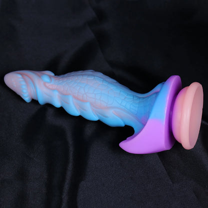 Monster Dragon Suction Cup Dildo — Premium Liquid Silicone