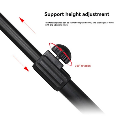 Metal Desk Tripod with 360°