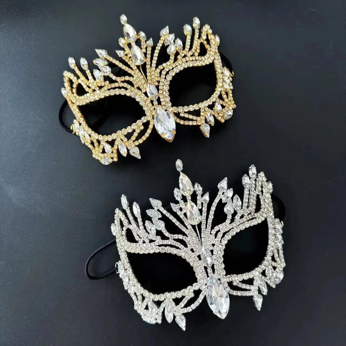 High Quality Rhinestones Mask