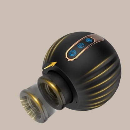 360° Auto-Rotating Telescopic Stroker