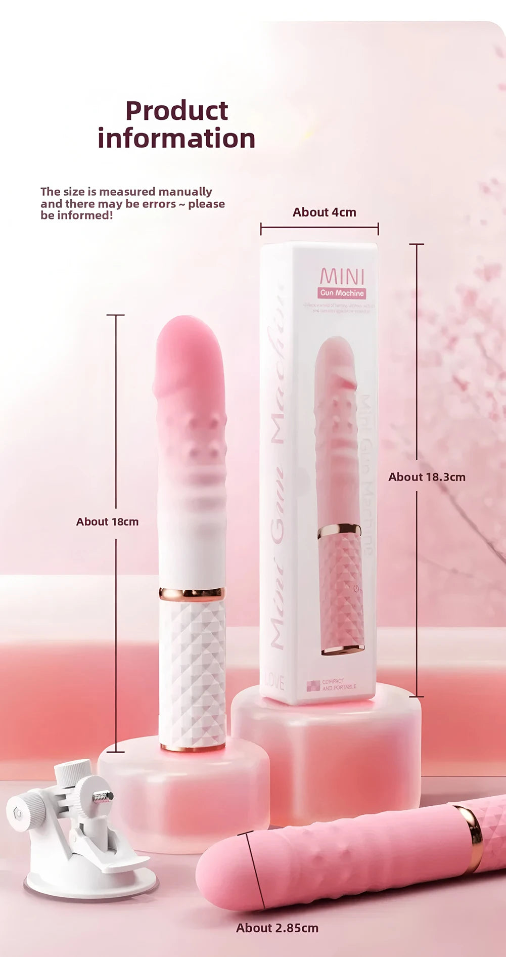10-Mode Telescopic Thrusting Dildo