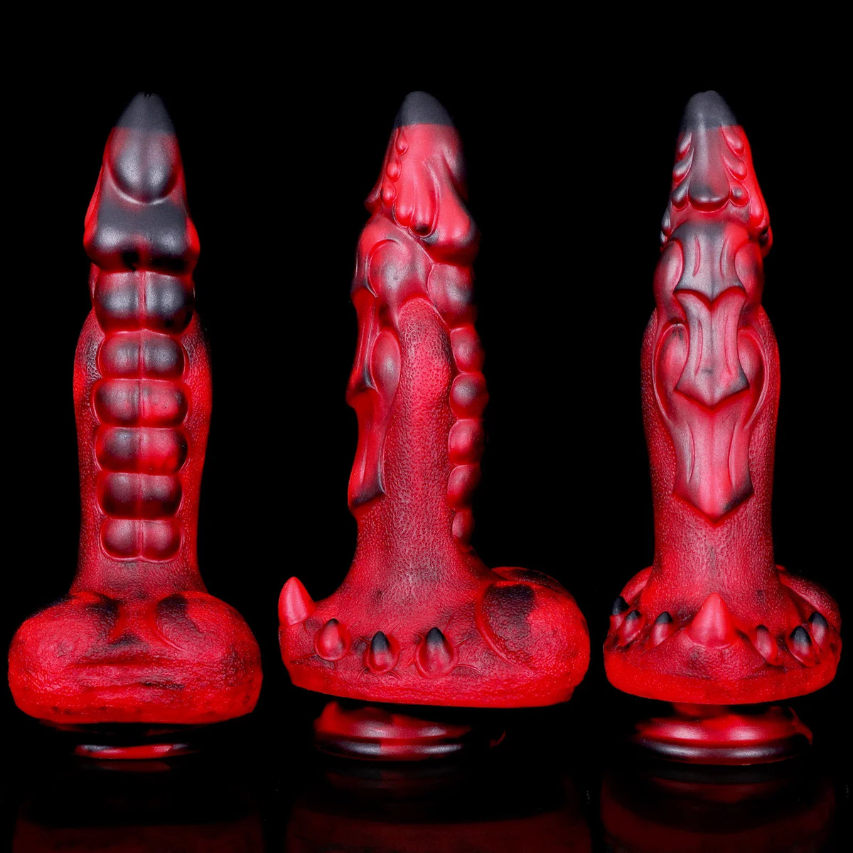 Heating Alien Monster Vibrator — Warming Liquid Silicone
