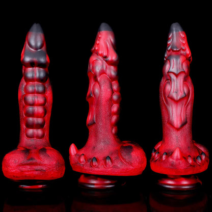 Heating Alien Monster Vibrator — Warming Liquid Silicone