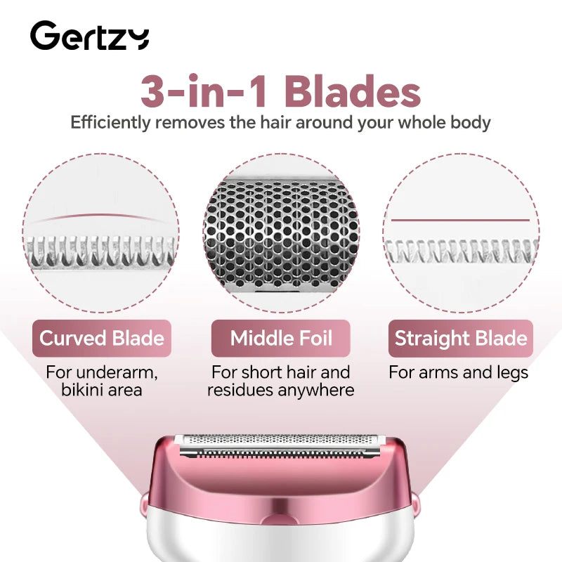 High-Quality 4-in-1 Body Shaver