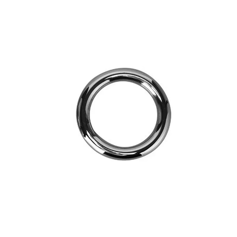 3Sizes Stainless Steel Metal Men'S Cock Ring Adult Sex Scrotum Binding Ejaculation Delay Device Glans Erection Sperm Locking Rin