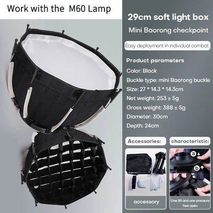 Adjustable Brightness LED Streaming Lamp